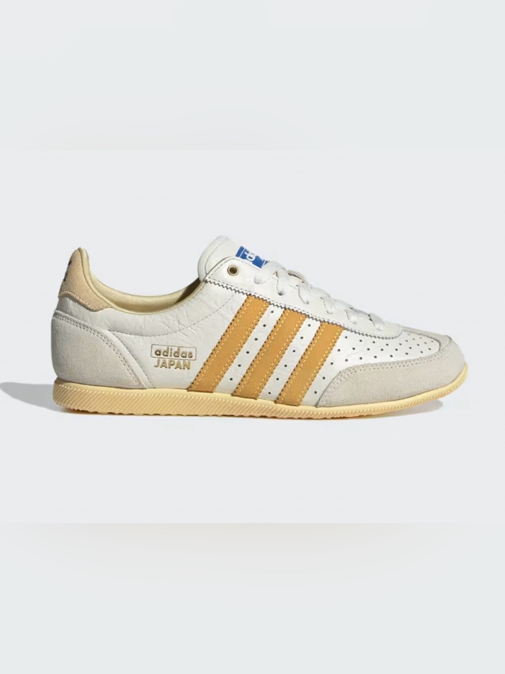 adidas Japan Shoes Cream Gold Vintage Retro Sneakers 1964 Size 7.5W/6.5 men - Picture 6 of 14